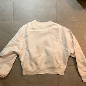 Wilfred Free White Sweater. Size L